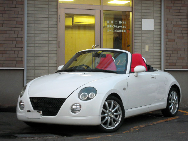 Daihatsu Copen レンタルバイク札幌 新千歳空港 愛車工房ccs 札幌新琴似のレンタカーとレンタルバイク